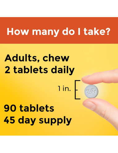 Nature Made Vitamina C Masticable 1000 mg - 90 Tabletas