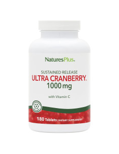 Suplemento Natures Plus Ultra Arándano 1000 mg - 180 Tabletas Vegetarianas