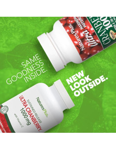 Suplemento Natures Plus Ultra Arándano 1000 mg - 180 Tabletas Vegetarianas 2