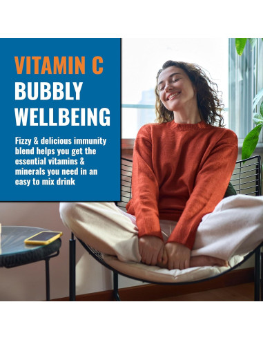 Mezcla de Bebida Multivitamínica Ener-C Frambuesa 60 Paquetes