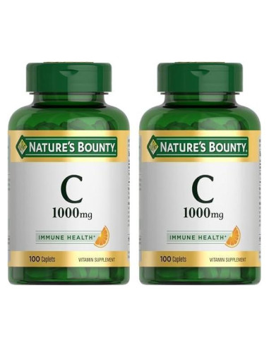 Suplemento de Vitamina C 1000mg Nature's Bounty 100 Tabletas