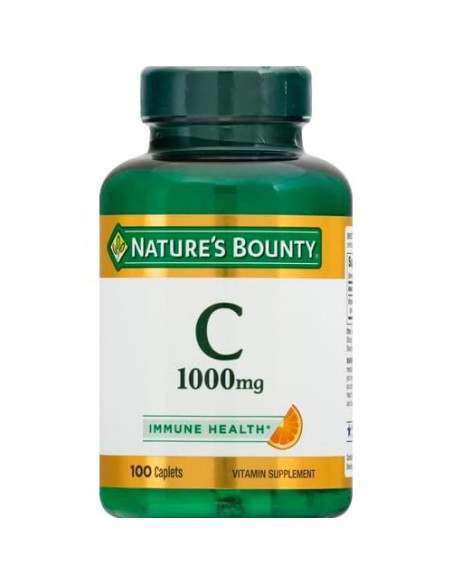 Suplemento de Vitamina C 1000mg Nature's Bounty 100 Tabletas