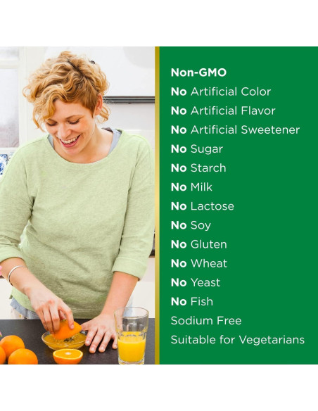 Suplemento de Vitamina C 1000mg Nature's Bounty 100 Tabletas