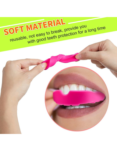 Protectores Bucales Deportivos Leumoi 120 Piezas Silicona