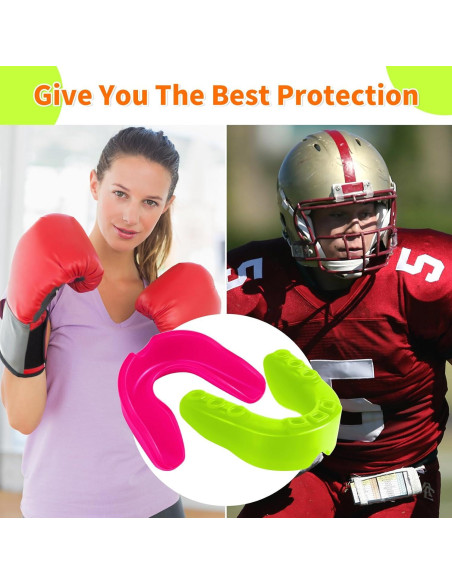 Protectores Bucales Deportivos Leumoi 120 Piezas Silicona