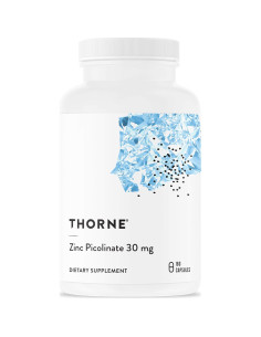 Suplemento Thorne Zinc Picolinato y Vitamina D3 60 Porciones 2