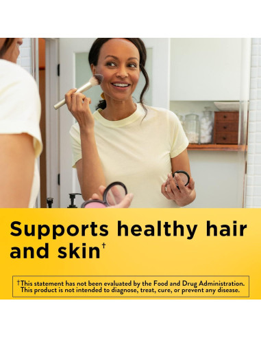 Suplemento de Biotina Nature Made 1000 mcg 120 Softgels