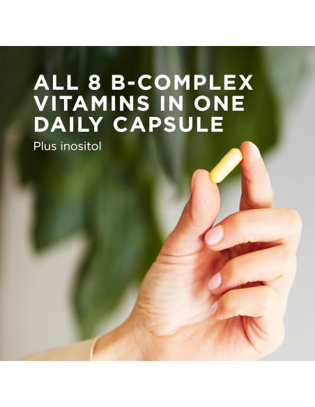 Cápsulas Vegetales B-Complejo 100 Solgar - Salud del Corazón