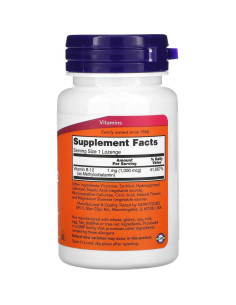Suplemento Metil B-12 1000mcg NOW Foods 200 Pastillas 2