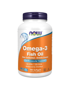 NOW Foods Omega-3 180 EPA 120 DHA Gelatinas Blandas
