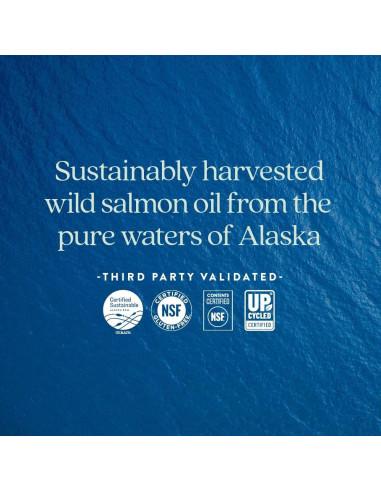 Suplemento Aceite de Pescado Wholemega New Chapter 180 Cápsulas