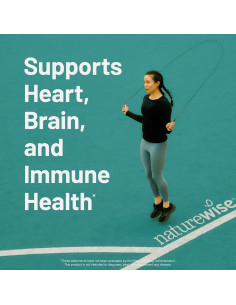 Suplemento Omega 3 NatureWise 1000mg + Vitamina E 180 Cápsulas 2