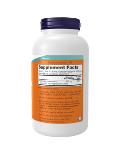 Suplemento de Óxido de Magnesio NOW Foods 226g - Energía y Enzimas 2