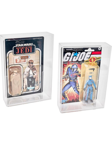 Caja Acrílica Premium para Figuras Star Wars y GI Joe 15.24x22.86cm