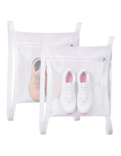 Bolsa para Secar Zapatos Mingting 2 Paquete 40x40 cm Blanca