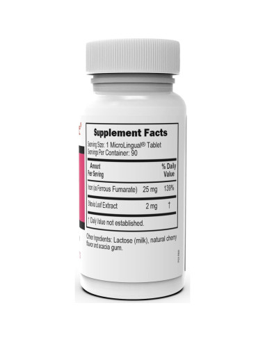 Suplemento de Hierro Superior Source Just Women 25 mg 90 Tabletas