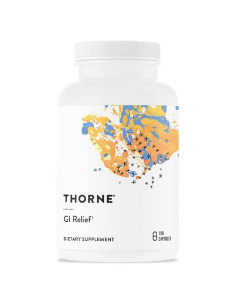 Suplemento Digestivo Thorne GI Alivio - 180 Cápsulas