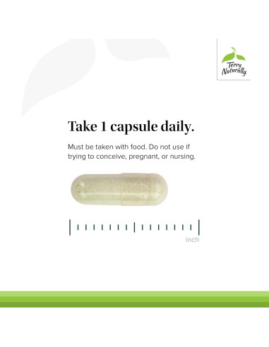 Suplemento Tri-Iodine Terry Naturally 90 cápsulas 3 mg