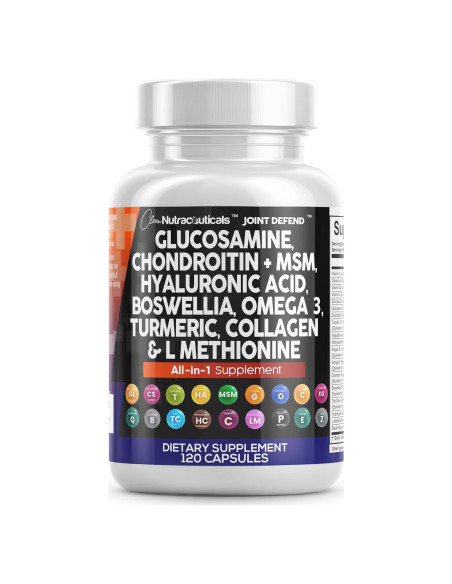 Suplemento Articular Clean Nutraceuticals 1500mg Glucosamina