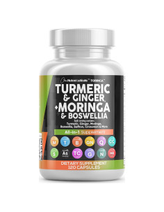 Suplemento de Cúrcuma y Moringa Clean Nutraceuticals 136g