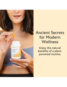 Cápsulas de Cúrcuma Curcumina Alaya Naturals 750 mg - 95% Curcuminoides 2