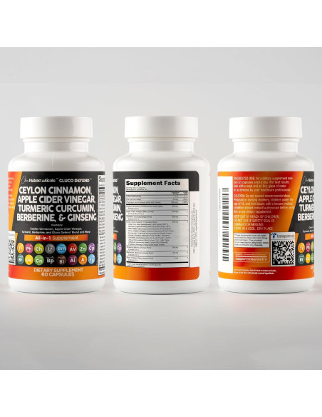 Suplemento Gluco Defend Clean Nutraceuticals 16 en 1 Suplemento Gluco Defend Clean Nutraceuticals 16 en 1