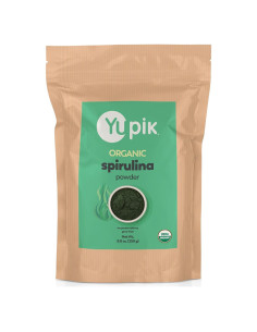Yupik Spirulina Orgánica 250g - Superalimento Vegano Sin Gluten