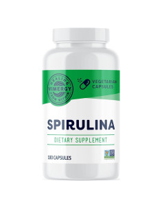 Cápsulas de Spirulina Vimergy - Proteína Vegetal 180 Unidades
