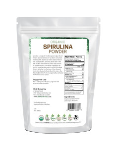 Polvo de Espirulina Orgánica Z Natural Foods 454g - Superalimento 2