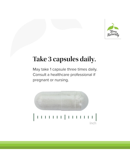 Suplemento de colágeno Terry Naturally Be Mobile - 60 cápsulas