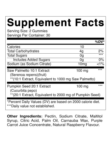 Gominolas Vitamatic Saw Palmetto 3000 mg Sin Azúcar - 60 Unidades Gominolas Vitamatic Saw Palmetto 3000 mg Sin Azúcar - 60 Unidades