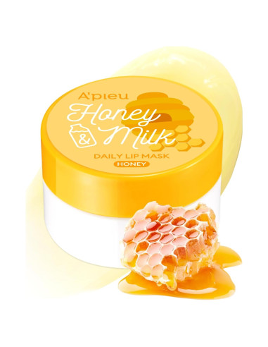 A'PIEU Máscara Labial Diaria Miel y Leche 6g - Hidratante Coreana