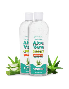 Gel de Aloe Vera Orgánico 100% Puro Eden Dews 907 g 2-Pack