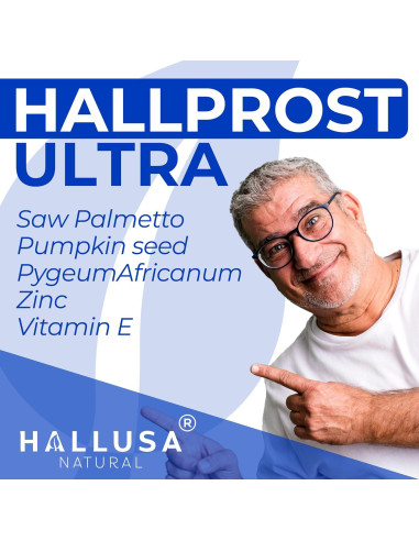 Suplemento para la Próstata HALLPROST ULTRA 60 Cápsulas