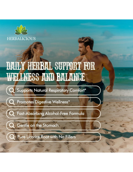 Extracto de Raíz de Regaliz Orgánico Herbalicious 59.15 ml