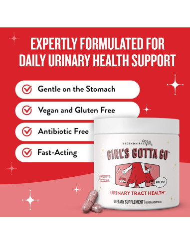 Suplemento UTI Legendairy Milk La Chica Tiene Que Ir 30 Cápsulas