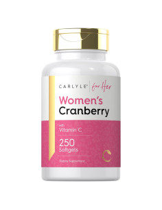Píldoras de Arándano Carlyle para Mujeres 250 Softgels 8400 mg
