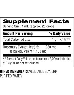 Extracto Líquido de Hoja de Romero Botanic Choice 29.57ml 2
