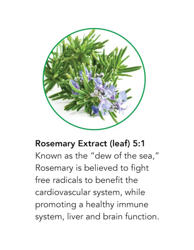 Extracto Líquido de Hoja de Romero Botanic Choice 29.57ml