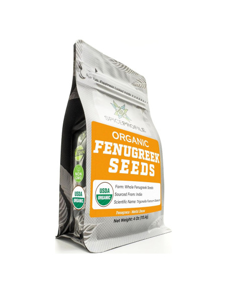 Semillas de Fenogreco Orgánicas 113.4g - Spice Profile LLC