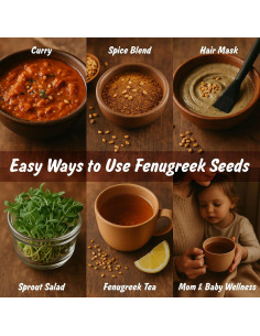 Semillas de Fenogreco Orgánicas 113.4g - Spice Profile LLC 2