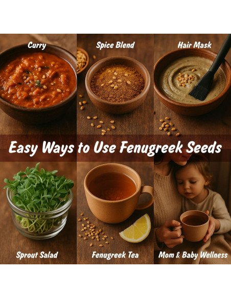 Semillas de Fenogreco Orgánicas 113.4g - Spice Profile LLC