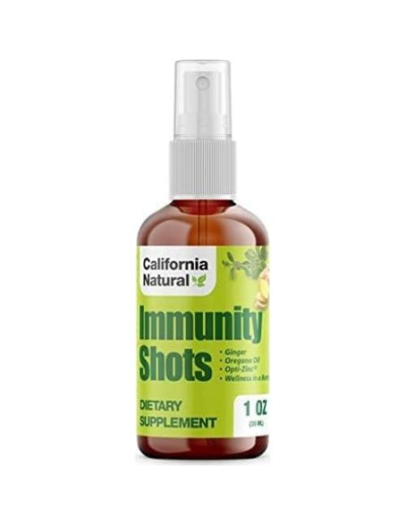 Inyecciones de Inmunidad Natural California 30ml Jengibre Orgánico
