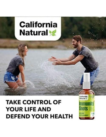Inyecciones de Inmunidad Natural California 30ml Jengibre Orgánico