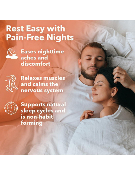 LifeSeasons Relieve-R PM - Suplemento Natural para Sueño - 46 Cápsulas