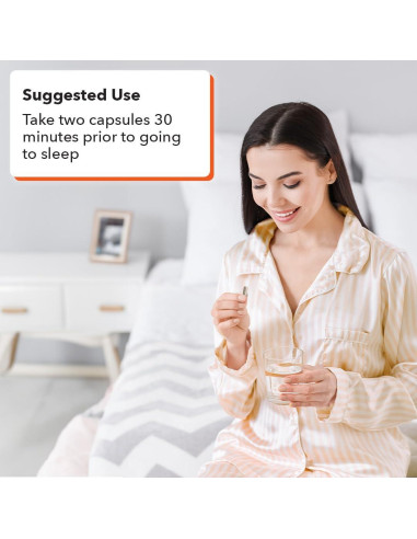 LifeSeasons Relieve-R PM - Suplemento Natural para Sueño - 46 Cápsulas