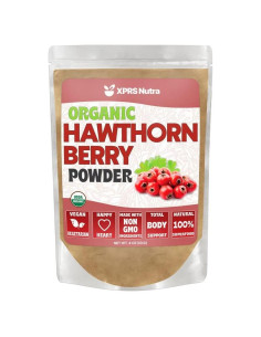 Polvo de Baya de Espino Orgánico XPRS Nutra 113.4g - Suplemento Vegano
