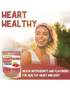 Polvo de Baya de Espino Orgánico XPRS Nutra 113.4g - Suplemento Vegano 2