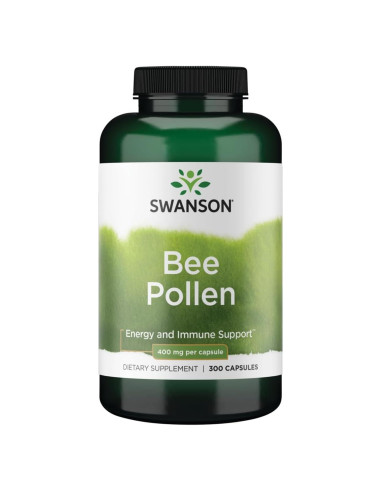 Polen de Abeja Swanson 400 mg 300 Cápsulas Salud Inmunológica