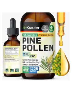 Tintura de Polen de Pino BioKrauter 59 ml - Suplemento Vegano